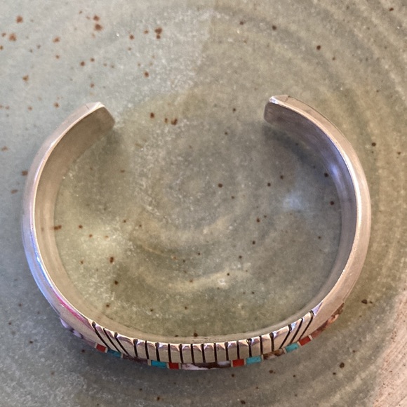 Chester Benally Jewelry Rare Chester Benally Collectable White